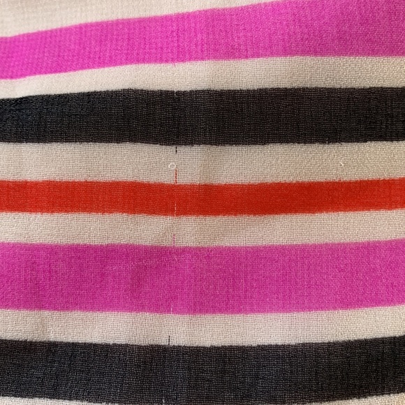 Cabi Striped Cami Tank Top Style # 3448 London Calling Banded Mod Red Tan Size S - Picture 15 of 15